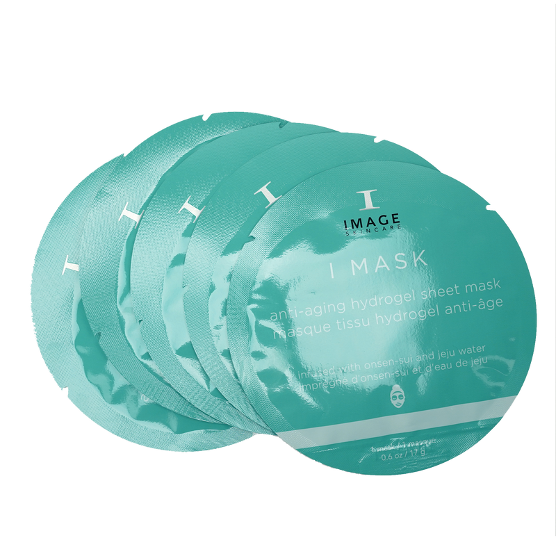 Anti-Aging Hydrogel Sheet Mask 5 pcs | I MASK | The Beauty Room | Kelowna Skin Laser Aesthetics